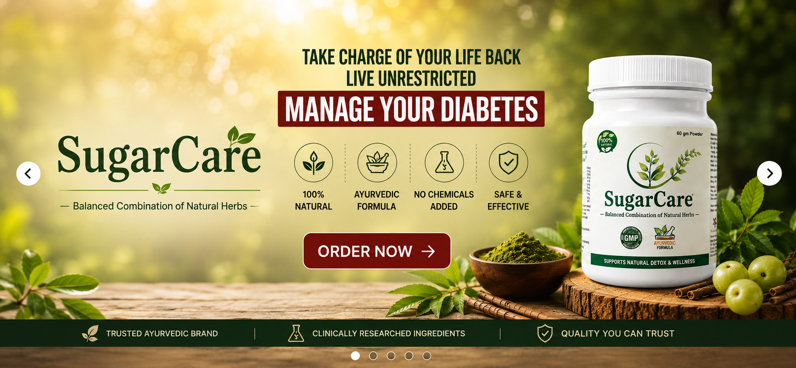 Ayushman Herbal SugarCare Ayurvedic Herbal Powder